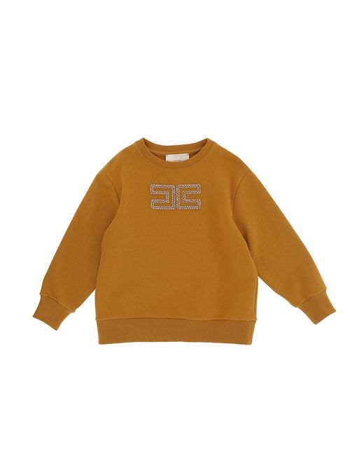 Felpa, bambina, logata. ELISABETTA FRANCHI | EFFE183 C FF0177005